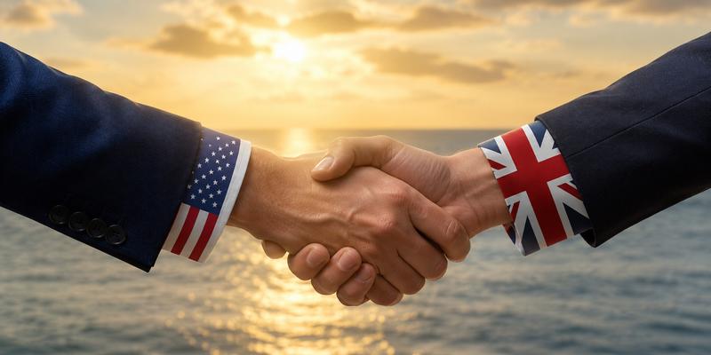US-UK handshake — the greatest peaceful power transition in history