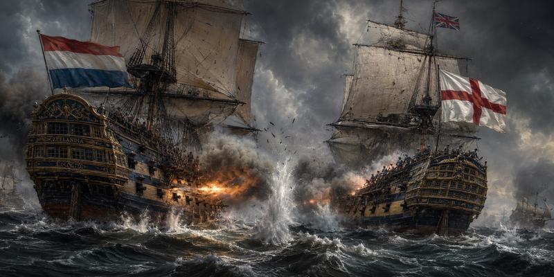 Anglo-Dutch naval battle — three wars fought for maritime and commercial supremacy
